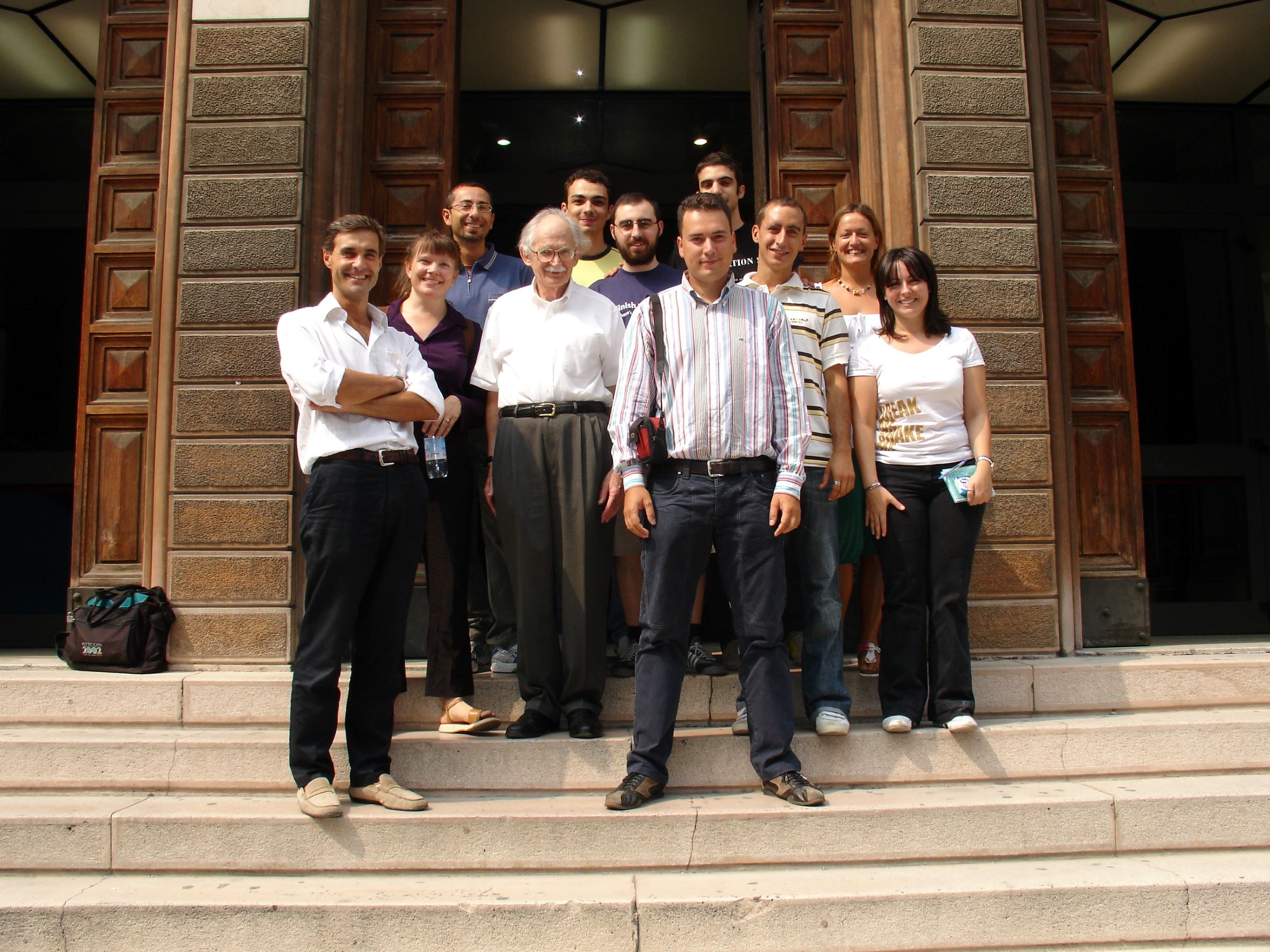 Group Picture with Allen J. Bard in 2006